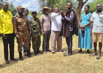 Kotido Notorious wanted warrior surrenders weapon under presidential amnesty