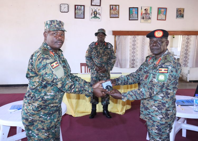 Brig Gen Hyeroba Takes Over As 3 Infantry Division Commander.